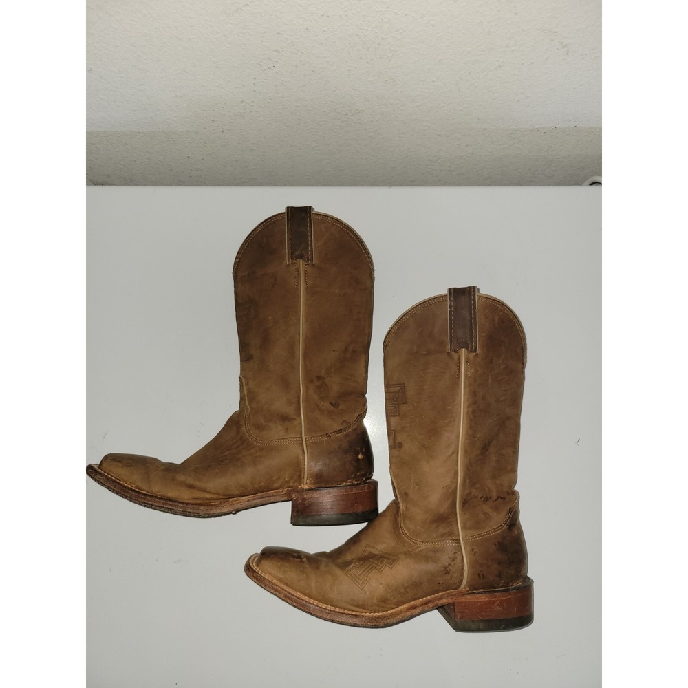 Nocona LDTTU11 College Texas Tech Brown Western Boots Size 7B - Picture 3 of 14